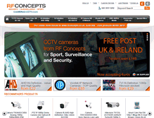Tablet Screenshot of cameras-cctv.com